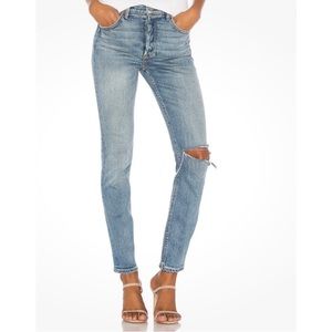Revolve GRLFRND Women’s Karolina‎ Ripped High Rise Jeans